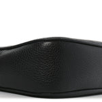 Pebbled Calfskin Small Soho Disco Bag Black