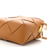 Lambskin Maxi Intrecciato Mini Cassette Camera Bag Acorn