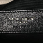 Lambskin Matelasse Monogram Medium Jamie 4.3 Pochon Blanc Vintage