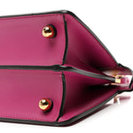 Shiny Nappa Petite Peekaboo I SEE U Satchel Ciclamino Pilar