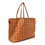 Visetos Large Liz Reversible Shopper Tote Cognac