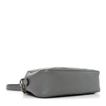 Calfskin Matelasse Aria Small GG Marmont Chain Shoulder Bag Deep Grey