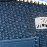 Denim Quilted CC Pearl Crush Camera Case Blue