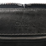 Calfskin Medium Paddington Capsule Satchel Bleu Nuit