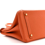 Togo Birkin 30 Orange