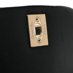 Lambskin Quilted Small Duma Drawstring Backpack Black