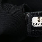 Lambskin Quilted Medium Boy Flap Black