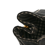 Canapa Small Logo Tote Black Talco