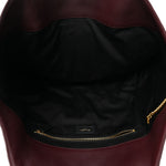 Lambskin Quilted Maxi Icare Shopping Tote  Rouge Cabernet
