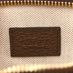 GG Supreme Monogram Textured Dollar Calfskin Blondie Belt Bag Beige Ebony New Acero