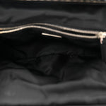 Tessuto Nylon Bead Evening Bag Black
