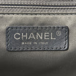 Lambskin Quilted Week End on Mars Tote Black