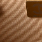 Caviar Quilted Wallet on Chain WOC Beige