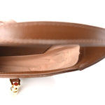 GG Supreme Monogram Azalea Calfskin Web Mini Jackie 1961 Hobo Beige Ebony Brown Sugar