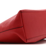 Dollar Calfskin GG Charm Satchel Red