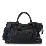 Agneau Giant 12 Rose Gold Hardware City Dark Night