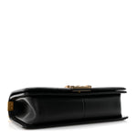 Lambskin Quilted Medium Boy Flap Black