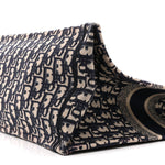 Oblique Large Book Tote Blue Multicolor