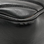 Calfskin Matelasse Monogram Lou Camera Bag Black
