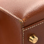 Veau Grain Lisse Kelly Sellier 32 Noisette