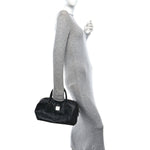 Visetos Heritage Medium Boston Bag Black
