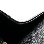 Caviar Quilted Petit Timeless Tote PTT Black