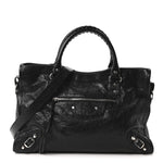 Agneau Arena Silver Hardware Medium Le City Black