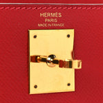 Epsom Kelly Sellier 28 Rouge Casaque