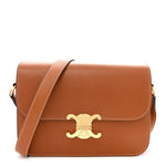 Natural Calfskin Medium Triomphe Tan