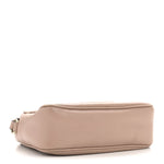 Pebbled Calfskin Small Soho Disco Bag Rose Beige
