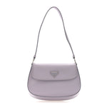 Spazzolato Cleo Flap Shoulder Bag Fiordaliso