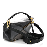 Calfskin Small Puzzle Bag Grey Multitone