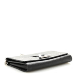 Epi Twist Chain Wallet Black