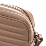 Soft Calfskin Diagramme Camera Bag Cipria
