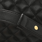 Caviar Quilted Small Boy Flap Black
