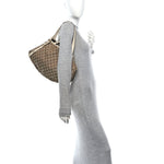 Monogram Medium Abbey Shoulder Bag Off White