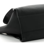 Matte Grained Calfskin Marlo 17 Black