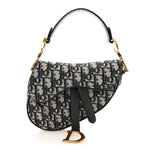 Oblique Mini Saddle Bag Blue