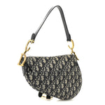 Oblique Saddle Bag Blue