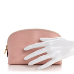 Epi Cosmetic Pouch Rose Ballerine