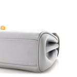 Smooth Calfskin Teen Soft 16 Shoulder Bag Light Grey