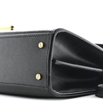 Grain De Poudre Mini Classic Monogram Cassandra Top Handle Black