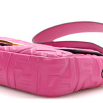 Nappa FF 1974 Embossed Baguette Ciclamino Pilar