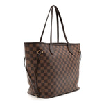 Damier Ebene Neo Neverfull MM Rose Ballerine
