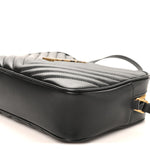 Calfskin Matelasse Monogram Lou Camera Bag Black
