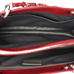 Caviar Quilted Grand Shopping Tote GST Red