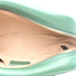 Calfskin Matelasse Small GG Marmont Chain Shoulder Bag Emerald Green