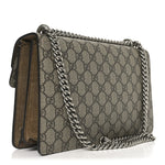 GG Supreme Monogram Small Dionysus Shoulder Bag Taupe