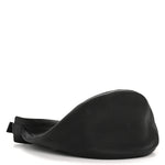 Grained Calfskin Large Slouchy Banana Bag Black