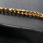 Grain De Poudre Small Monogram Kate Satchel Black